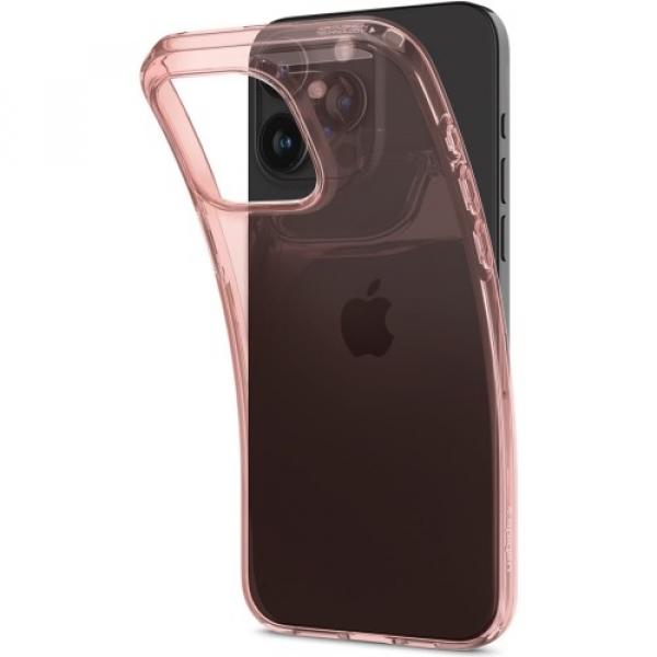 Etui Spigen Crystal Flex do iPhone 15 Pro Max, różowe