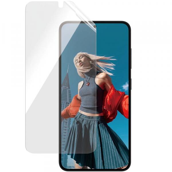 Szkło hybrydowe PanzerGlass Ultra-Wide Fit Eco Matrix do Galaxy S25 / S24, przezroczyste