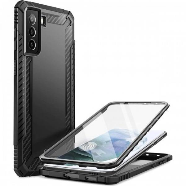 Etui pancerne Supcase Clayco Xenon SP Galaxy S21 FE 5G, czarne