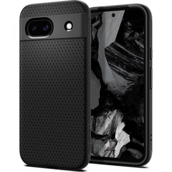 Etui Spigen Liquid Air do Google Pixel 8A, czarne