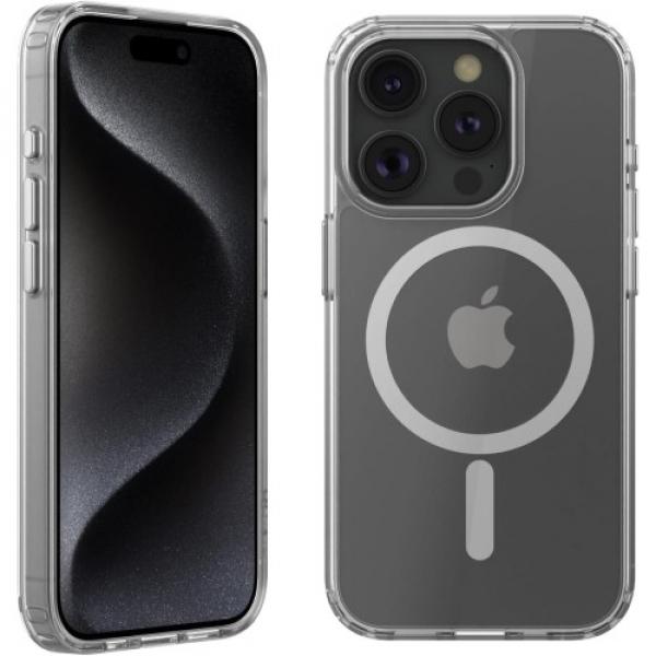Etui Belkin SheerForce Treated z MagSafe do iPhone 15 Pro, przezroczyste