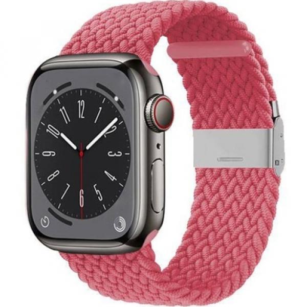 Pasek Crong Wave Band do Apple Watch 41/40/38 mm, różowy