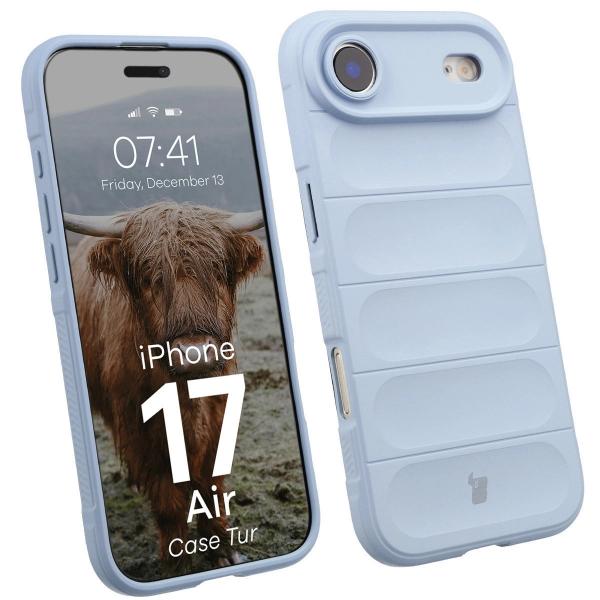 Pancerne etui Bizon Case Tur do iPhone 17 Air, jasnoniebieskie