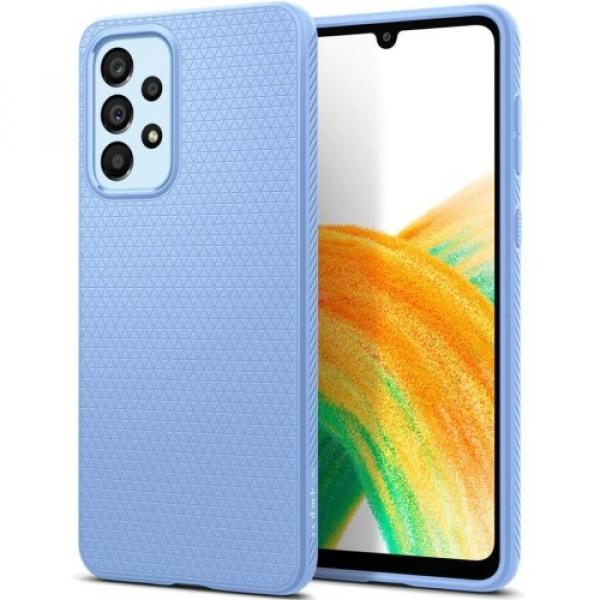 Etui Spigen Liquid Air do Galaxy A33 5G, niebieskie