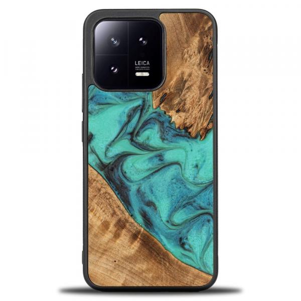 OUTLET: Drewniane etui do Xiaomi 13, Bewood Unique Turquoise