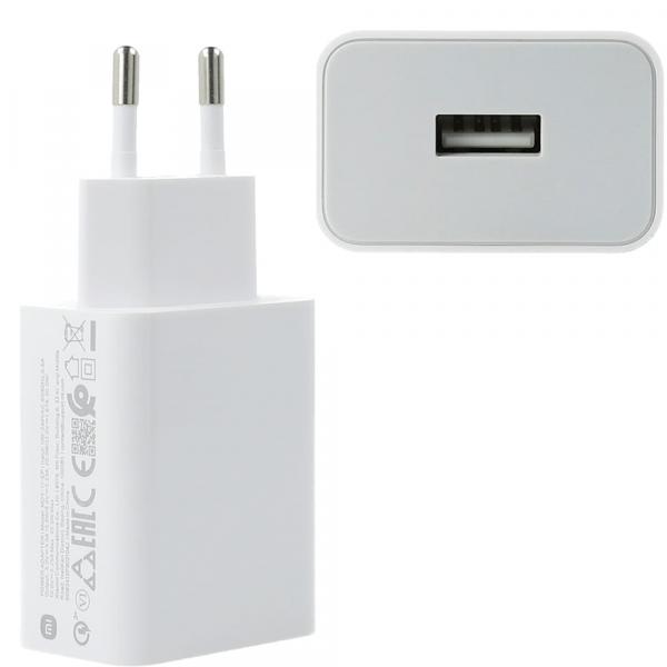 Ładowarka sieciowa Xiaomi 22.5W, 1x USB-A, QC3+, biała