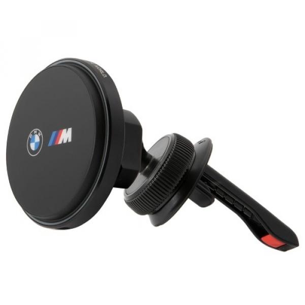 OUTLET: Uchwyt samochodowy magnetyczny i ładowarka indukcyjna MagSafe BMW M Edition do kratki wentylacyjnej, czarny