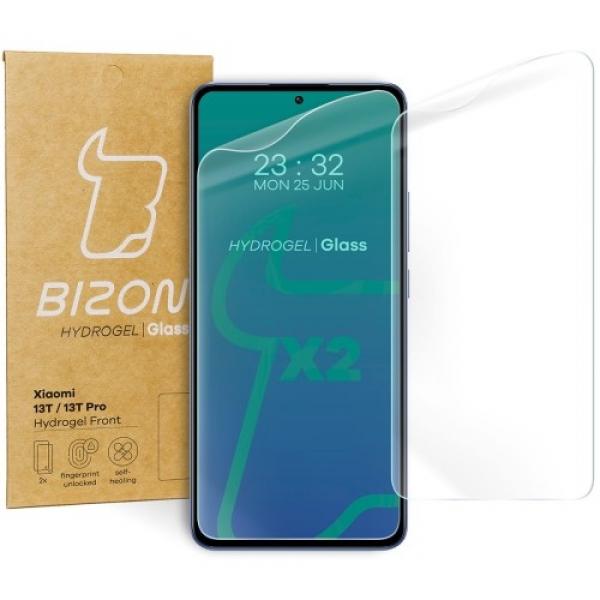 Folia hydrożelowa na ekran Bizon Glass Hydrogel Front do Xiaomi 13T / 13T Pro, 2 sztuki