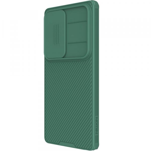 Etui Nillkin CamShield Pro do Galaxy S25 Ultra, ciemnozielone