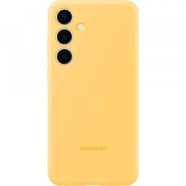 OUTLET: Etui Samsung Silicone Cover do Galaxy S24 Plus, żółte
