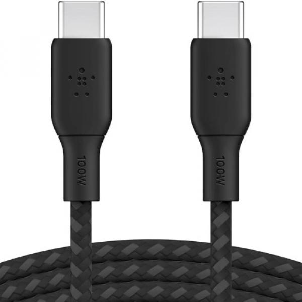 Kabel Belkin Boost USB-C do USB-C 100W 5A 3m, czarny