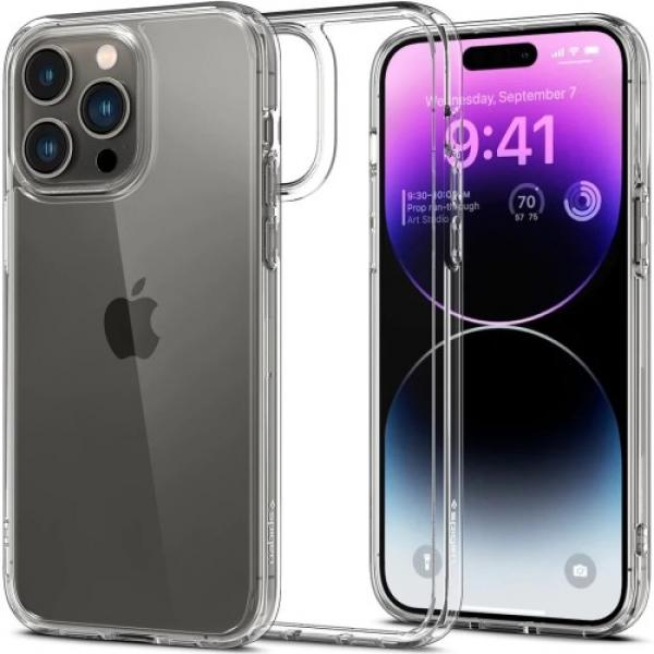 OUTLET: Etui Spigen Ultra Hybrid do iPhone 14 Pro, przezroczyste