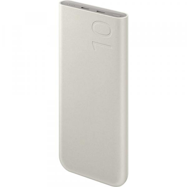 Powerbank Samsung Battery Pack 10000mAh, 2x USB-C, 25W PD, SFC, beżowy