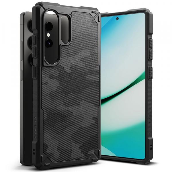 Etui Ringke Rugged Gear do Galaxy S25 Ultra, ciemnoszaro-czarne moro