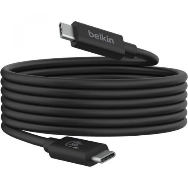 Kabel Belkin Connect USB-C do USB-C USB4 240W 20Gbps 2m, czarny