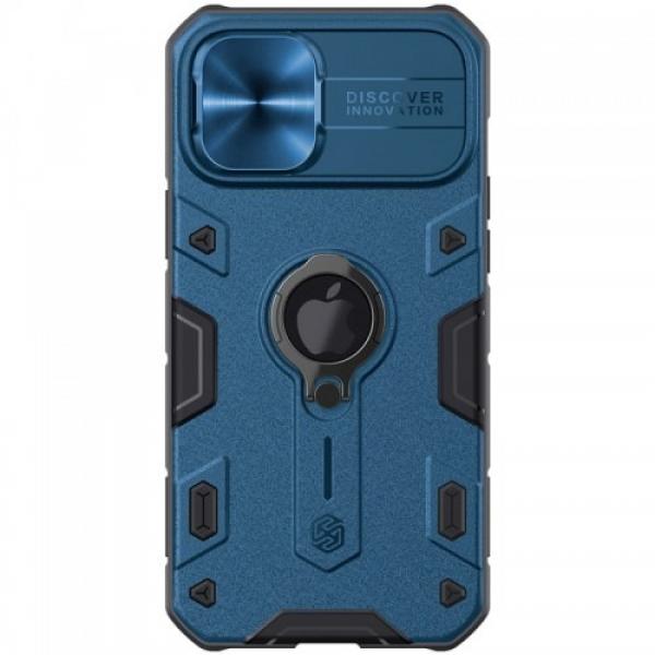 Etui Nillkin CamShield Armor Case iPhone 12 Pro Max, niebieskie