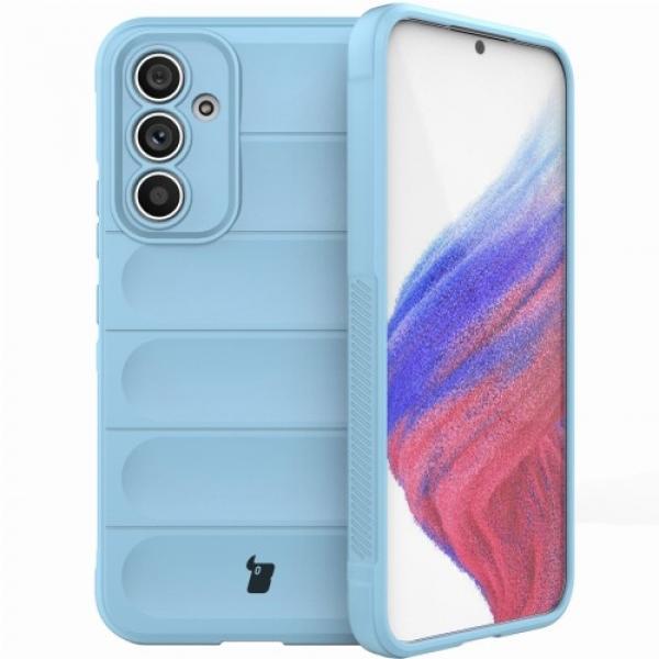 Pancerne etui Bizon Case Tur do Galaxy A54 5G, jasnoniebieskie