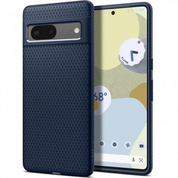 Etui Spigen Liquid Air Pixel 7, granatowe