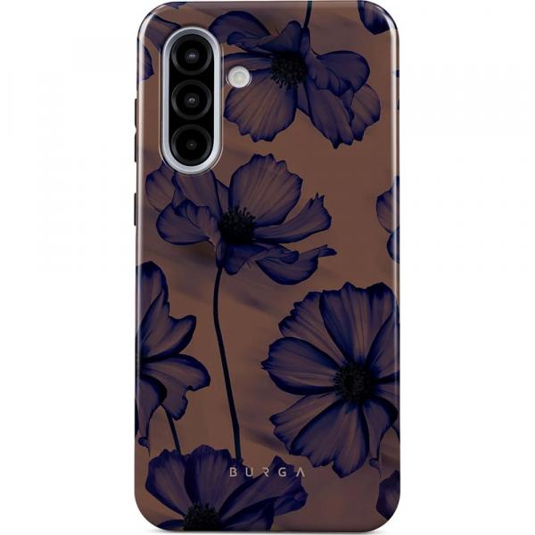Etui Burga Velvet Night Tough do Galaxy A36 5G, brązowo-granatowe