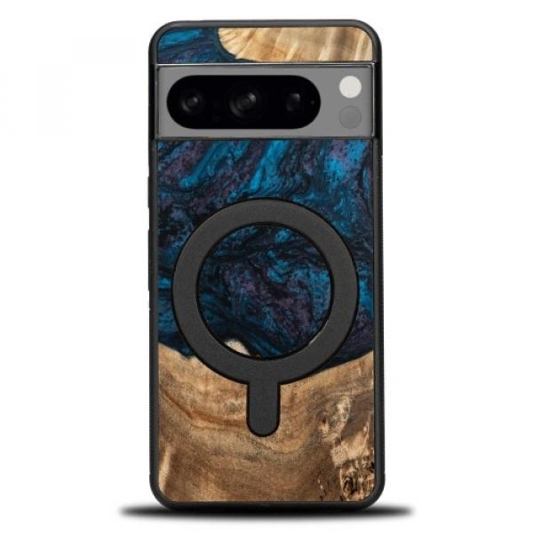 Drewniane etui do Google Pixel 8 Pro, Bewood Unique Planets Neptun do MagSafe
