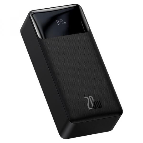 Power Bank Baseus Bipow 30000 mAh 20W, czarny