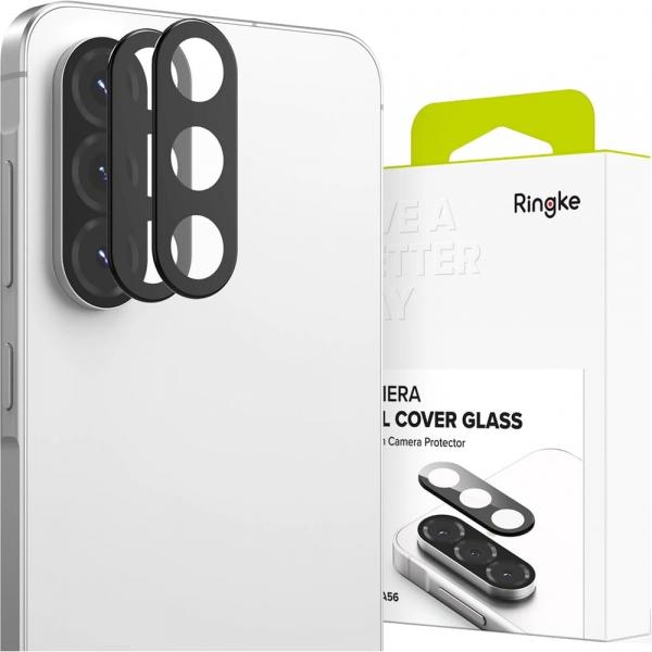 Nakładka na aparat Ringke Camera Full Cover Glass do Galaxy A56 5G, 2 sztuki
