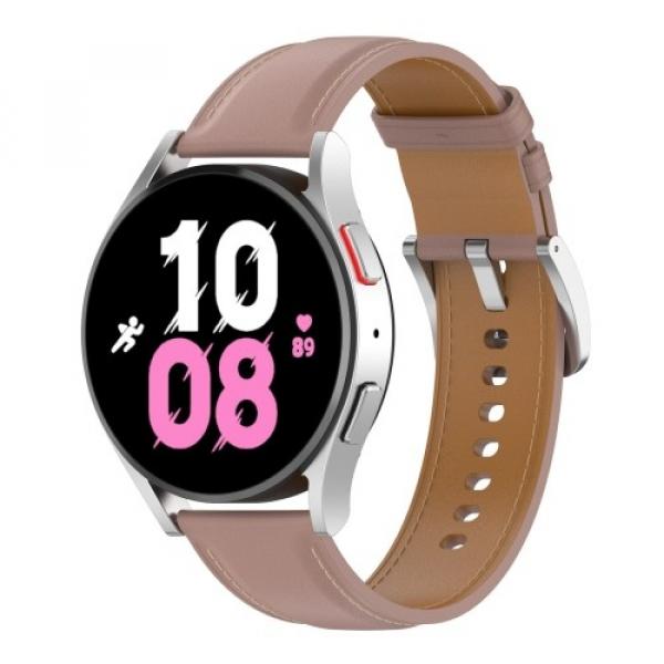 Pasek Bizon Strap Watch Casual 20 mm do Galaxy Watch FE/7/6/6 Classic/5/5Pro/4/4 Classic, różowy