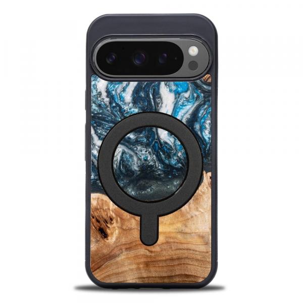 Drewniane etui do Google Pixel 10 Pro XL, Bewood Unique Planets Ziemia do MagSafe