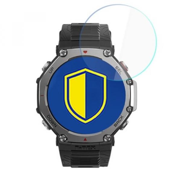 Szkło hybrydowe 3mk Watch Protection do Amazfit T-Rex 3, 3 sztuki