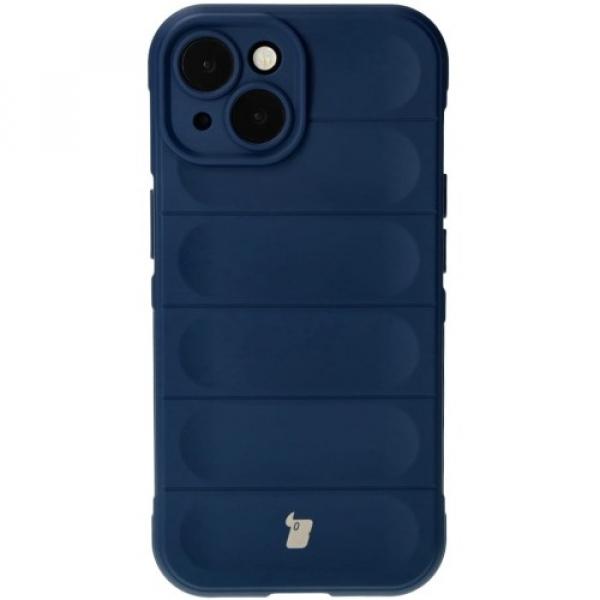 Pancerne etui Bizon Case Tur do iPhone 15, granatowe