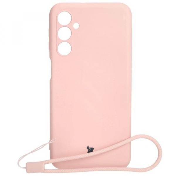 Etui Bizon Case Silicone do Samsung Galaxy M34 5G, jasnoróżowe