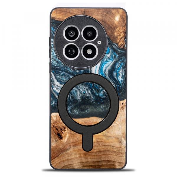 Drewniane etui do OnePlus 13, Bewood Unique Planets Ziemia do MagSafe