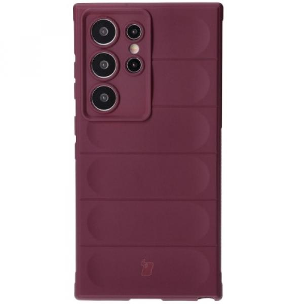 Pancerne etui Bizon Case Tur do Galaxy S24 Ultra, ciemnofioletowe