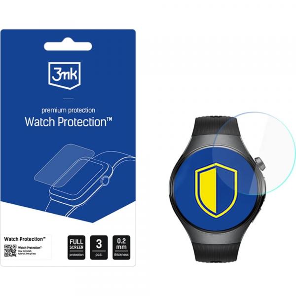 Folia ochronna 3mk Watch Protection ARC do Huawei Watch 5 46 mm, 3 sztuki