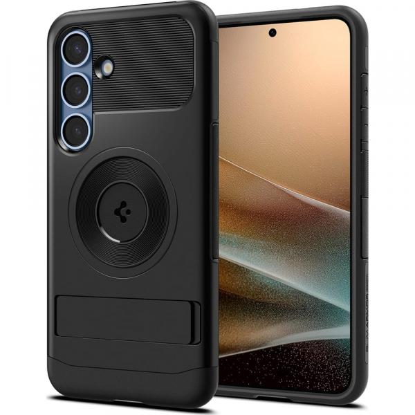 Etui Spigen Slim Armor Mag do MagSafe do Galaxy S25 Plus, czarne