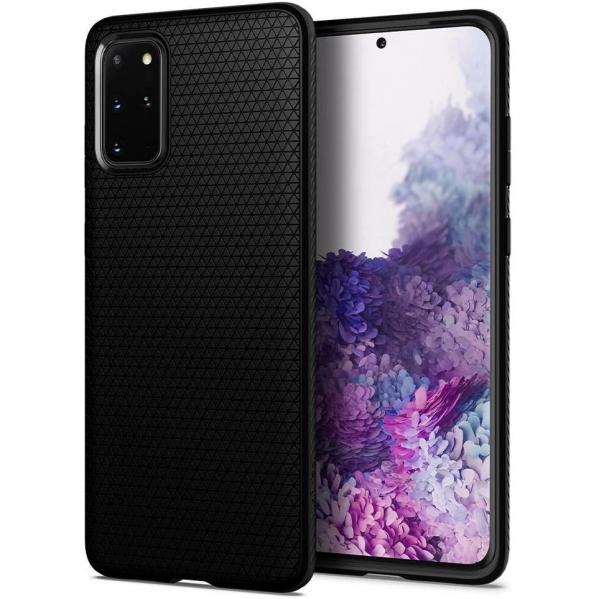 OUTLET: Etui Spigen Liquid Air Galaxy S20 Plus, matowe czarne