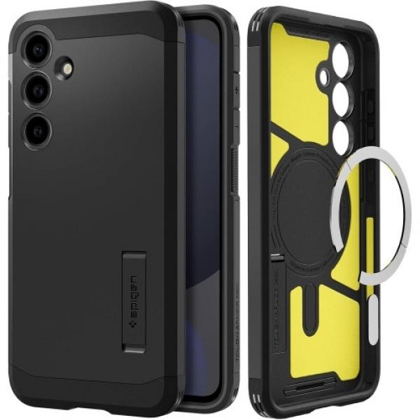 Etui Spigen Tough Armor Mag do MagSafe do Galaxy S24 FE, czarne