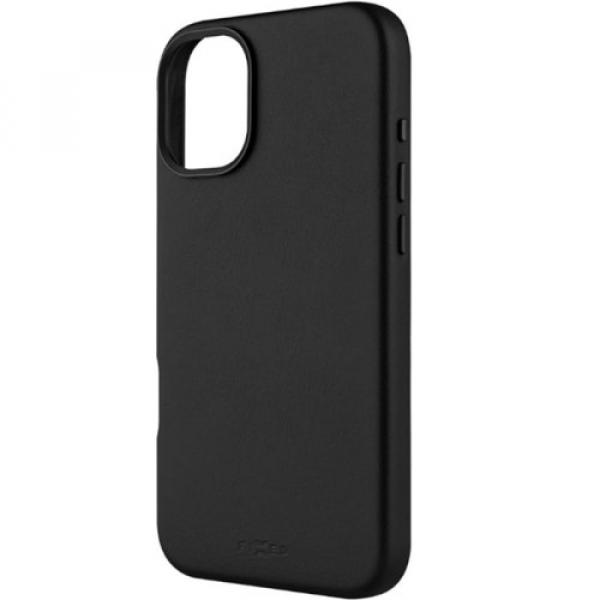 Etui Fixed MagLeather do iPhone 16 Plus, czarne