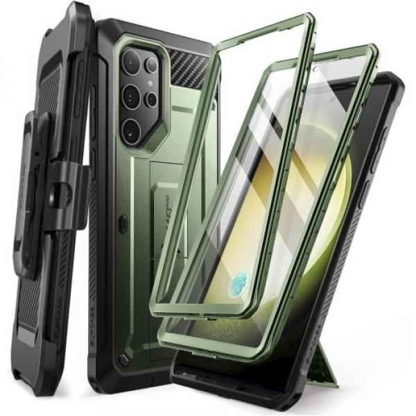 Etui Supcase UB Pro SP+noSP do Galaxy S24 Ultra, zielone