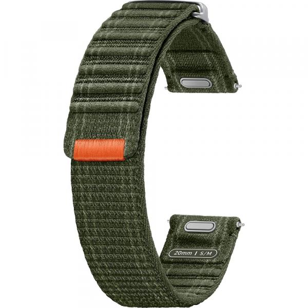 Pasek Samsung Fabric Band 20mm S/M do Galaxy Watch 7 / FE 6/5 Pro/5/4, zielony