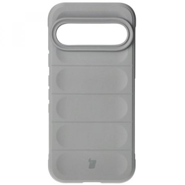 Pancerne etui Bizon Case Tur do Google Pixel 9 / 9 Pro, jasnoszare