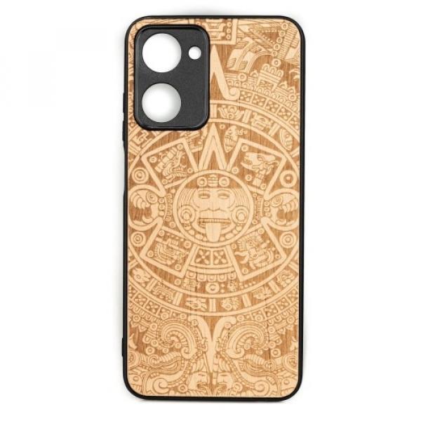 Drewniane etui do Realme 10, Bewood Kalendarz Aztecki Aniegre