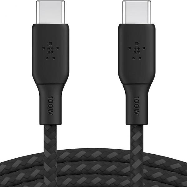 Kabel Belkin Boost USB-C do USB-C 100W 5A 3m, czarny