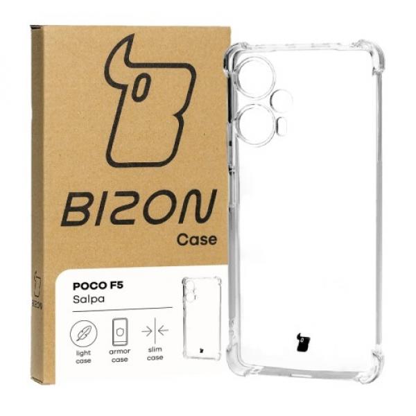 Elastyczne etui Bizon Case Salpa do Xiaomi Pocophone F5, przezroczyste