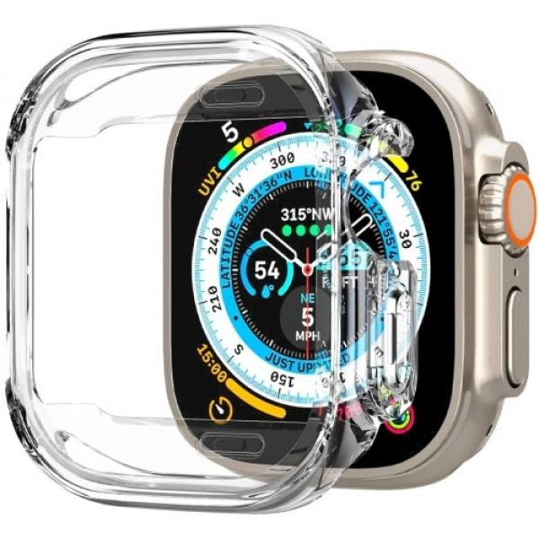 Etui Spigen Ultra Hybrid do Apple Watch Ultra 2/1 49 mm, przezroczyste
