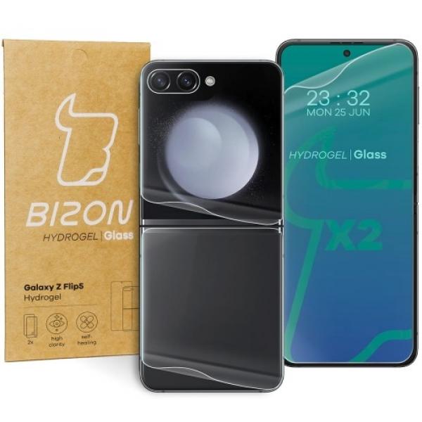 Folia hydrożelowa na tył i przód Bizon Glass Hydrogel, Galaxy Z Flip5