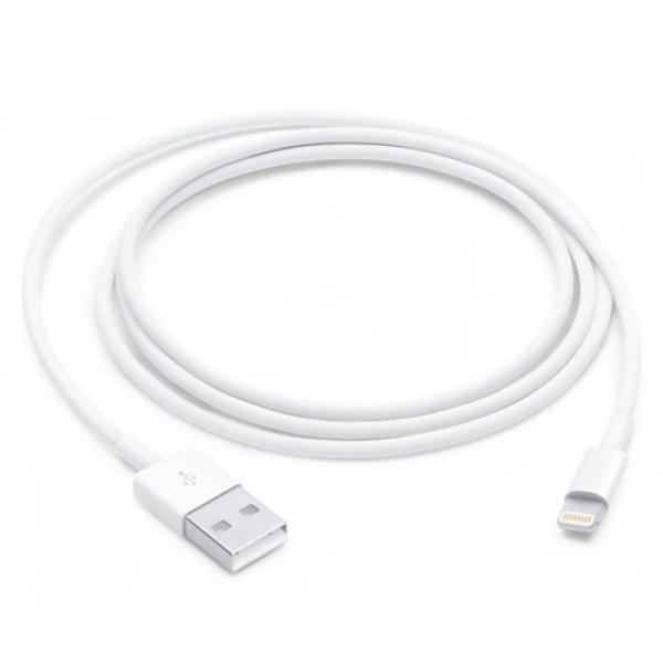 Kabel Apple MXLY2ZM/A USB-A do Lightning 1m, biały