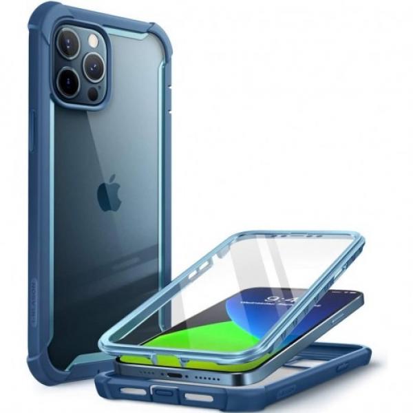 Etui pancerne Supcase i-Blason Ares SP iPhone 12 Pro Max, niebieskie