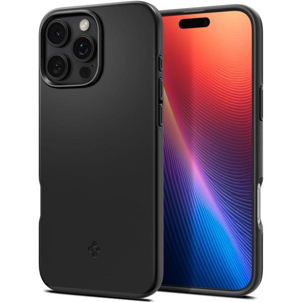 OUTLET: Etui Spigen Thin Fit Mag do MagSafe do iPhone 16 Pro Max, czarne