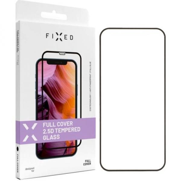 Szkło hartowane Fixed 2.5D Full Cover Tempered Glass do Google Pixel 8A, czarna ramka